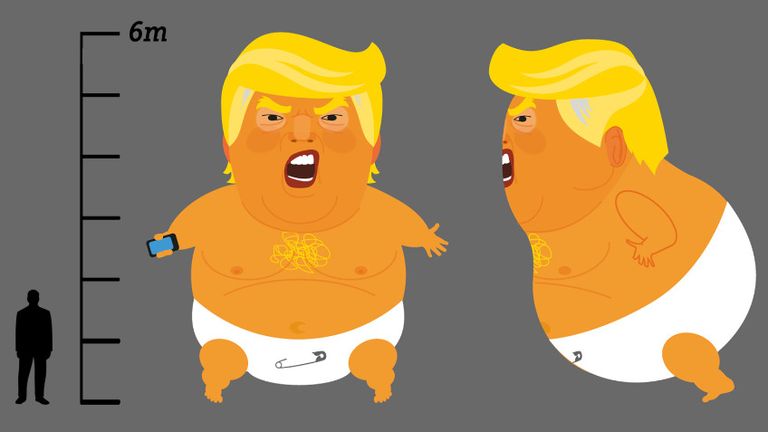 Pic: Trump Baby UK