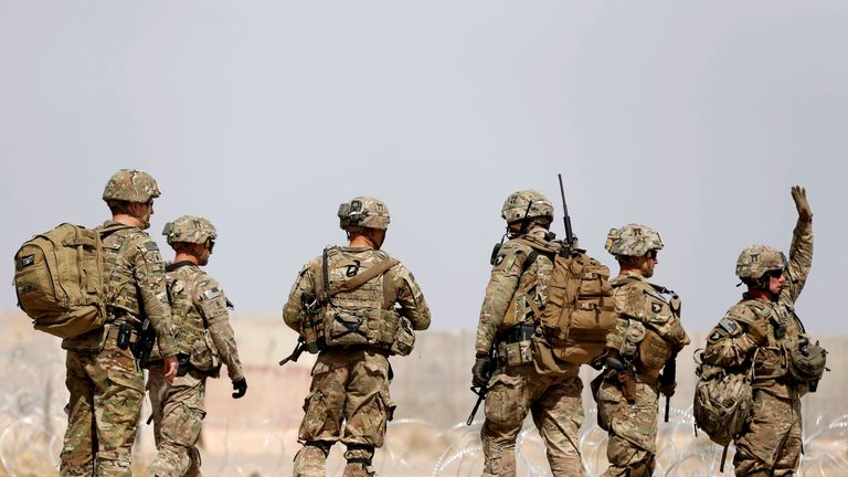 The US service members were attacked in Afghanistan's south