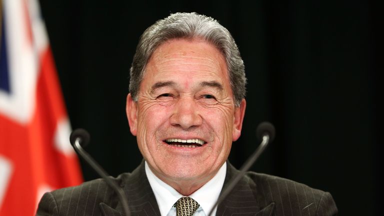 Winston Peters is serving as acting Prime Minister while Jacinda Ardern is on maternity leave.