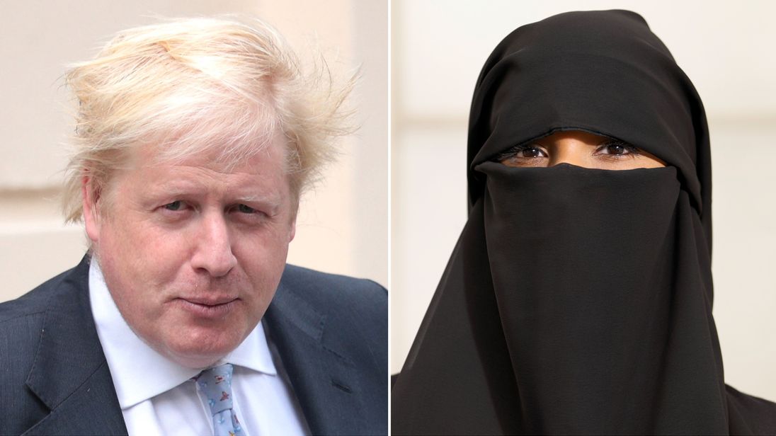 UK's May says Boris Johnson should apologize over burqa comments UK's May says Boris Johnson should apologize over burqa comments