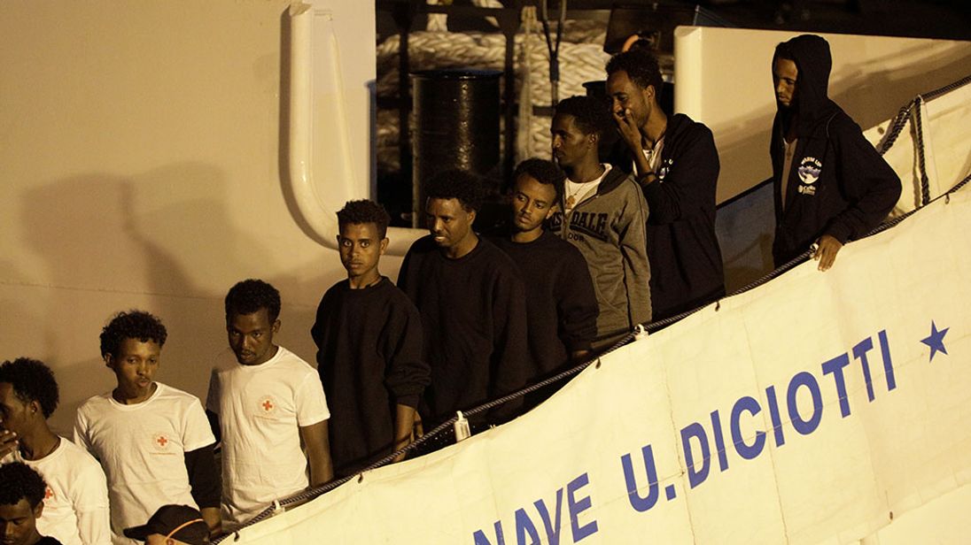 10 days after rescue, Italy lets all migrants leave a ship