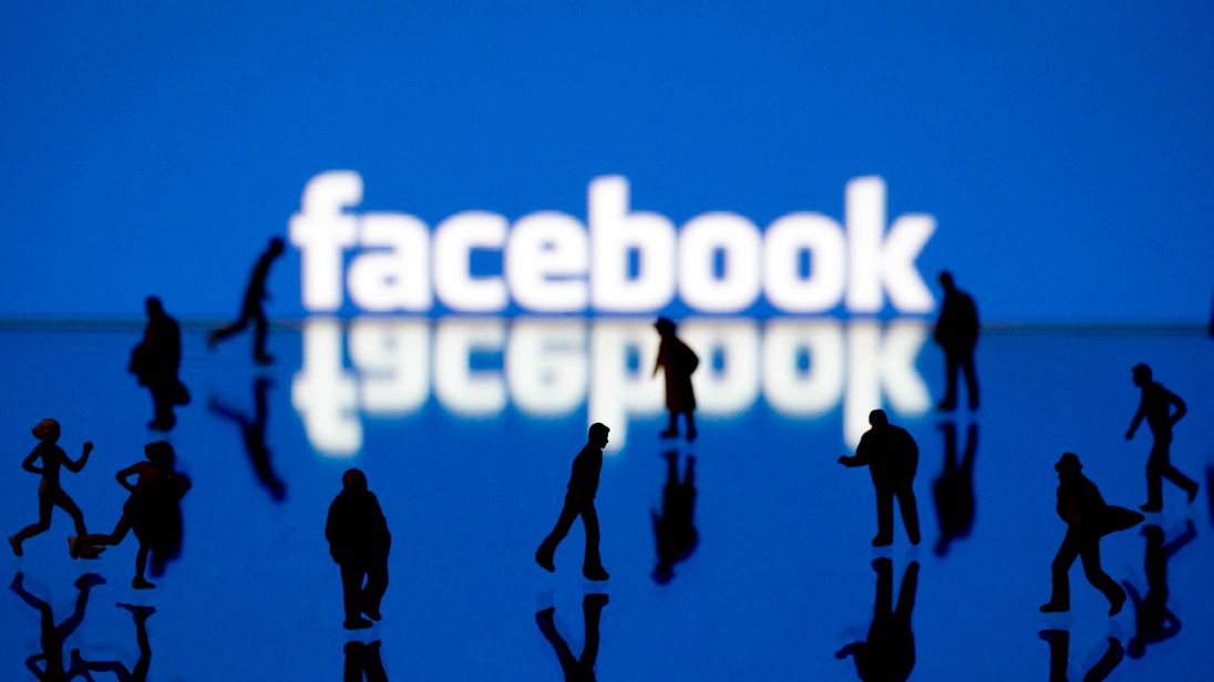 12 2012 in Paris shows an illustration made with figurines set up in front of Facebook's homepage. Facebook already assured of becoming one of the most valuable US firms when it goes public later this month now must convince