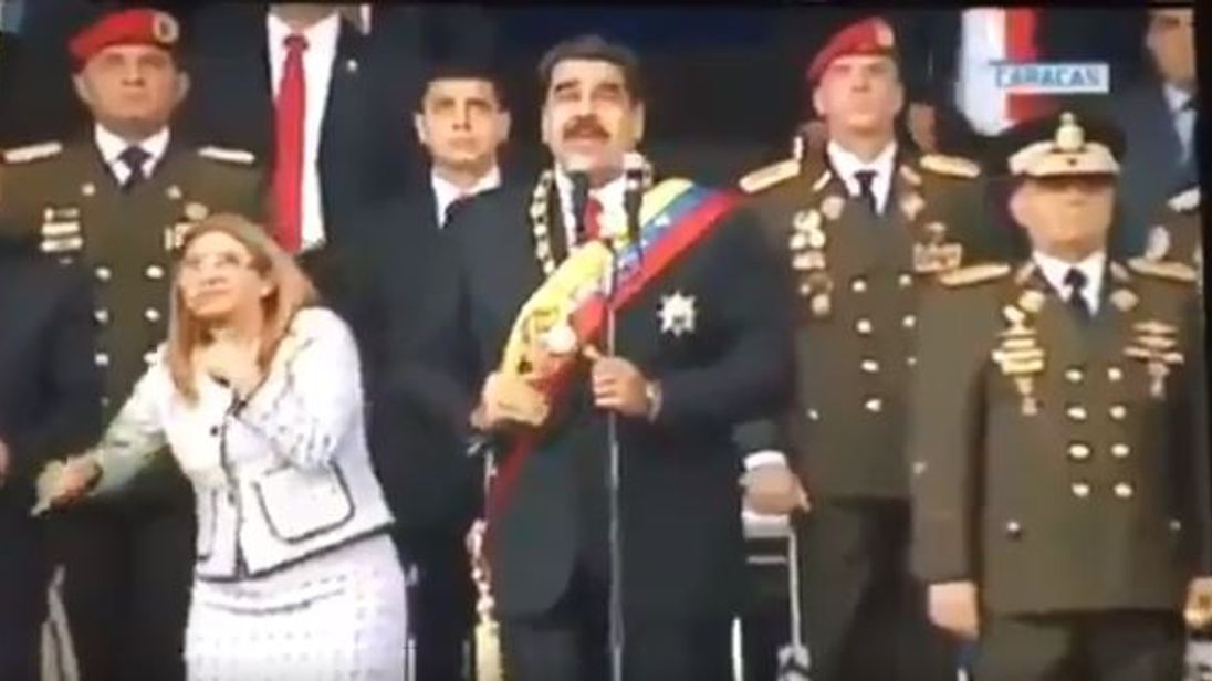 Venezuela's Maduro target of drone 'attack,' but unharmed: government Venezuela's Maduro target of drone 'attack,' but unharmed: government