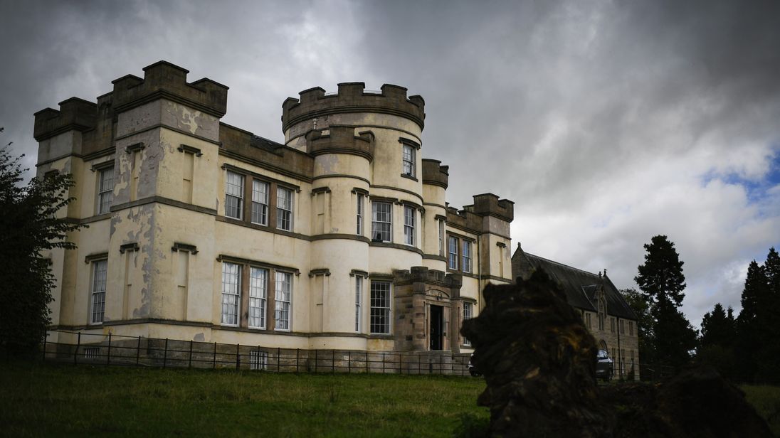 Smyllum Park Orphanage in Lanark, Scotland