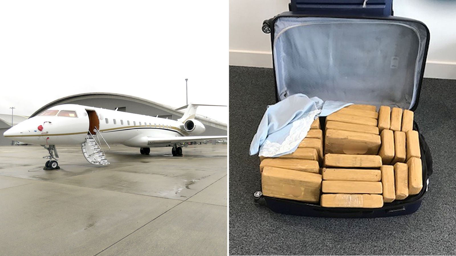 Four Men Jailed For Smuggling 41m Of Cocaine On Private Jet Into
