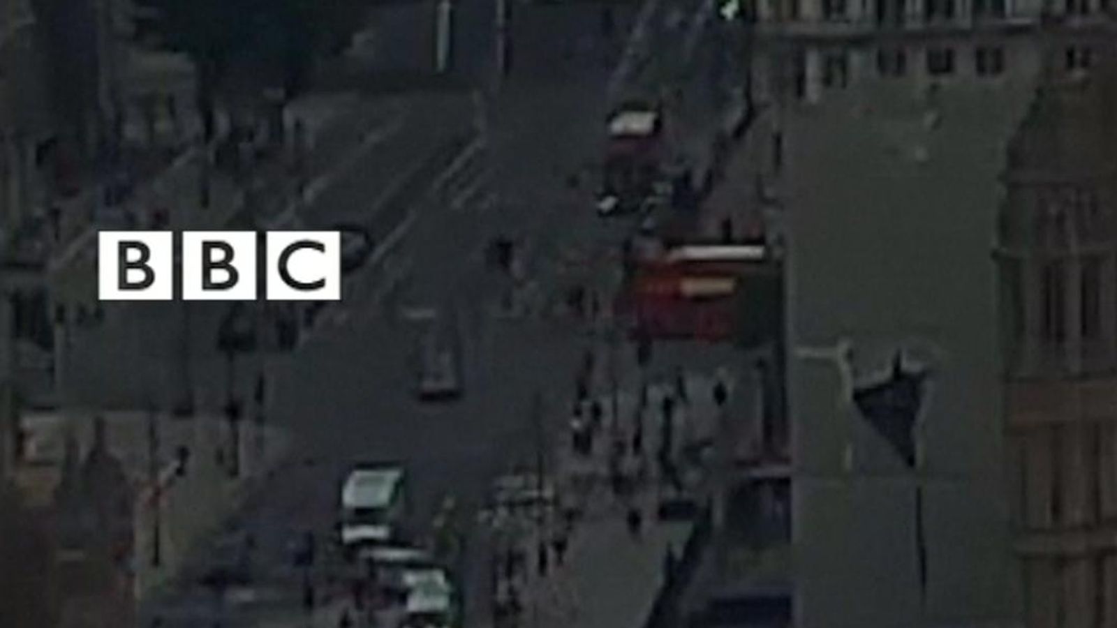 Westminster crash: Moment of impact | News UK Video News | Sky News