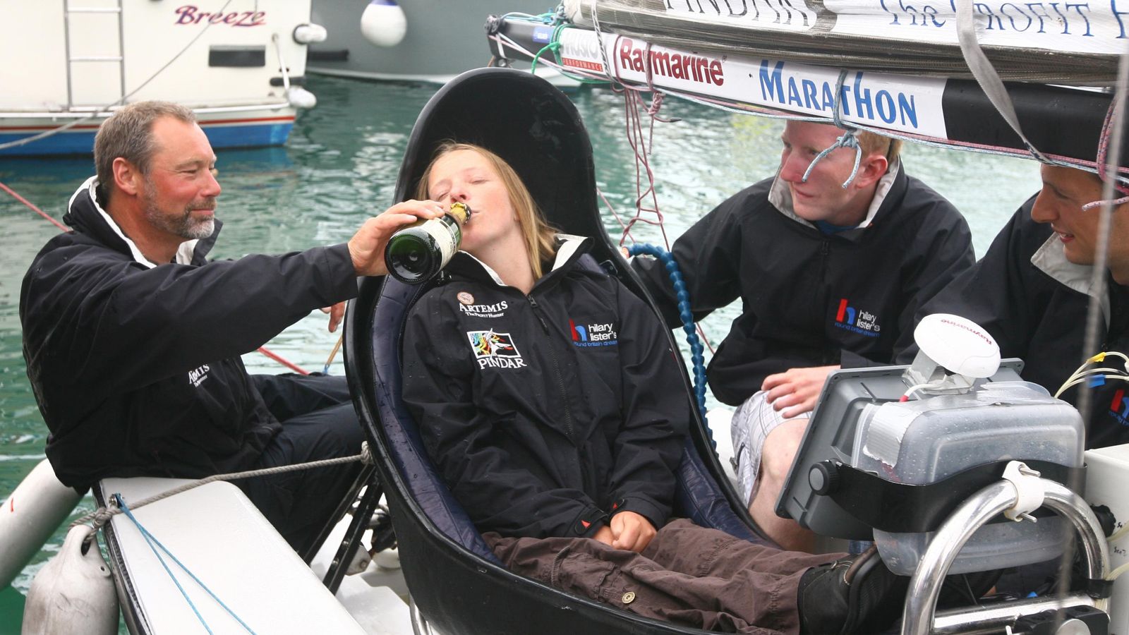 disabled yachtswoman