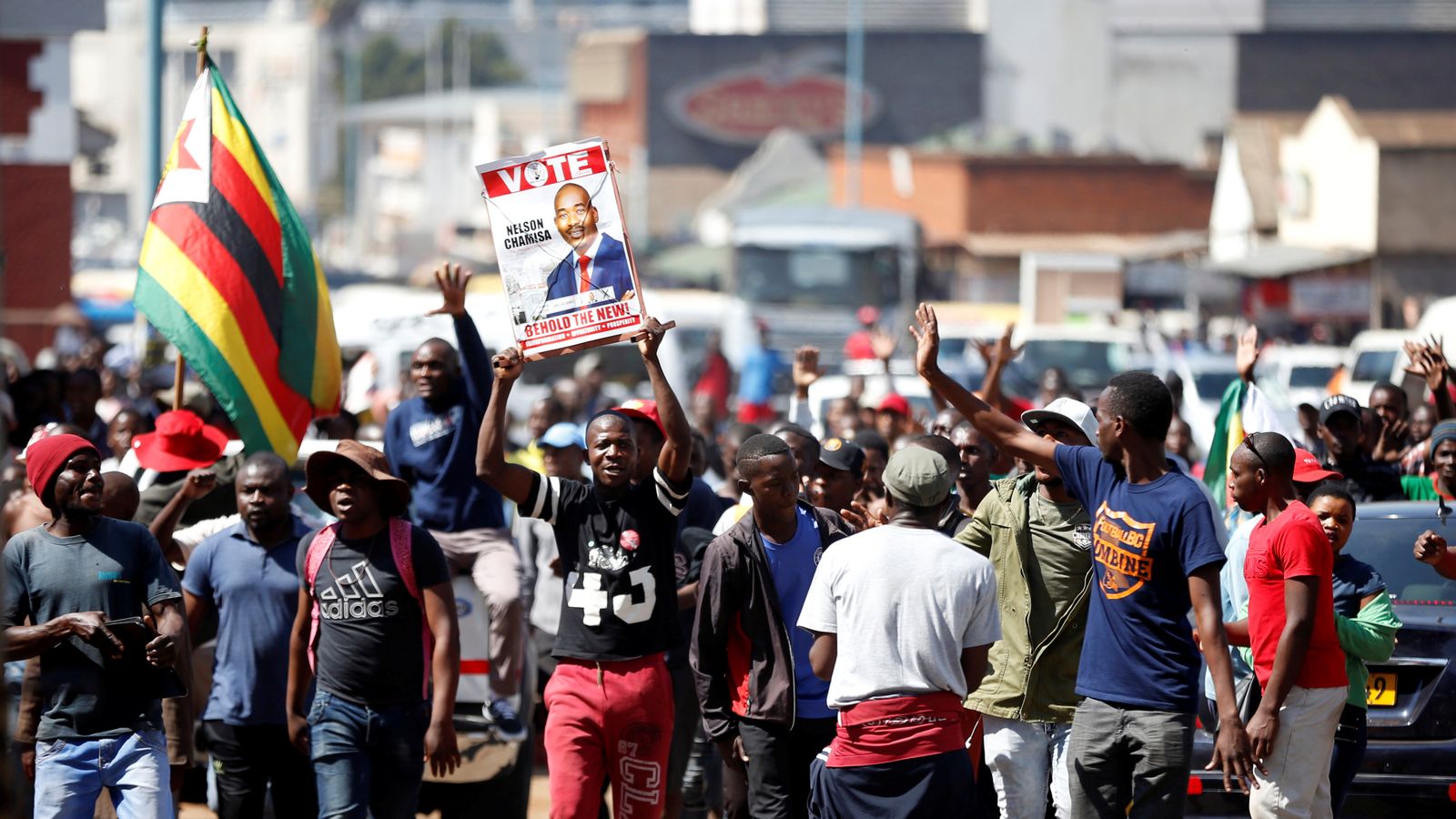 'We are going to have to go to war': Zimbabwe's election fallout ...