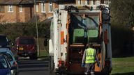 The Sky Data poll found 54% think council tax should pay for more frequent bin collections