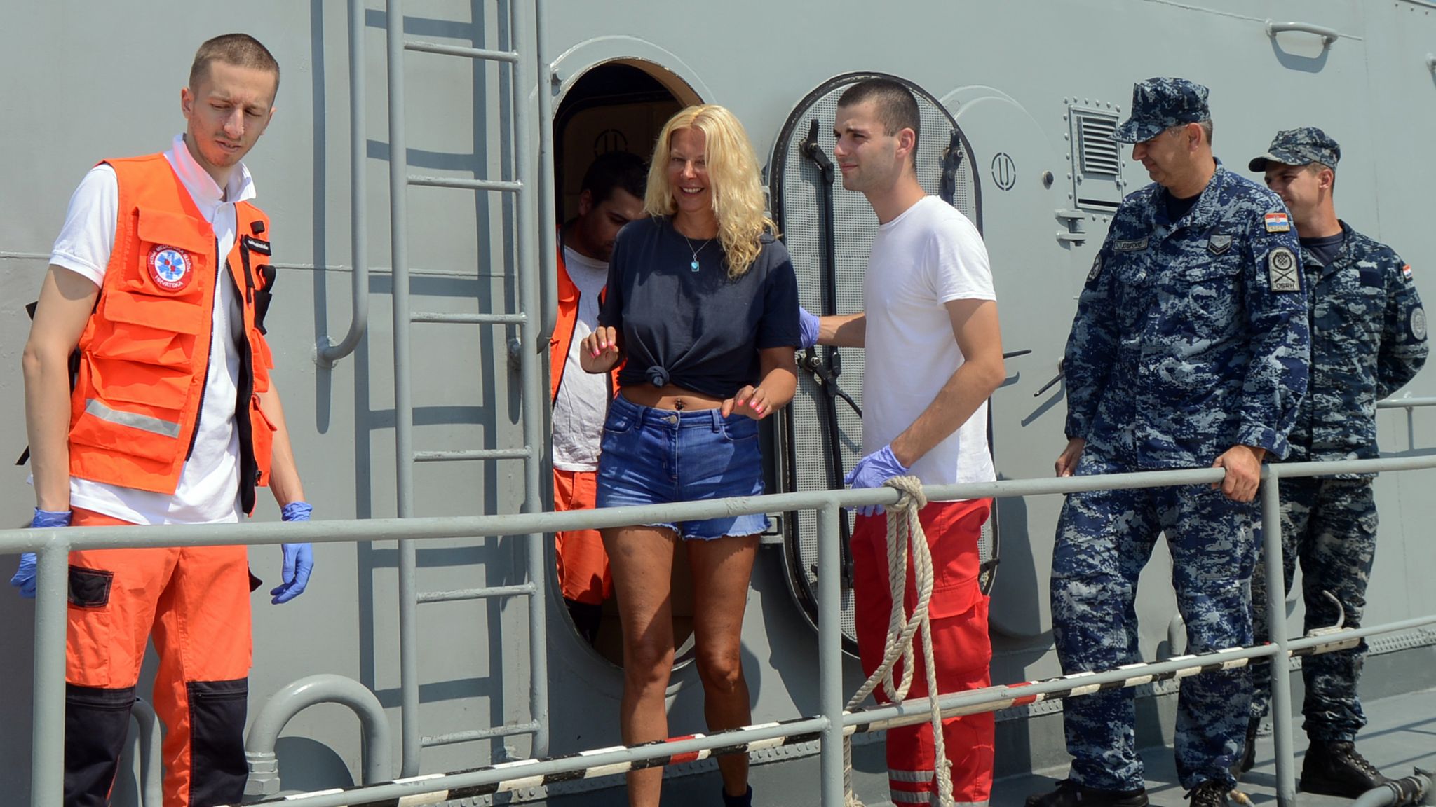 Briton who fell off cruise ship in Croatia 'sang' to survive 10hour