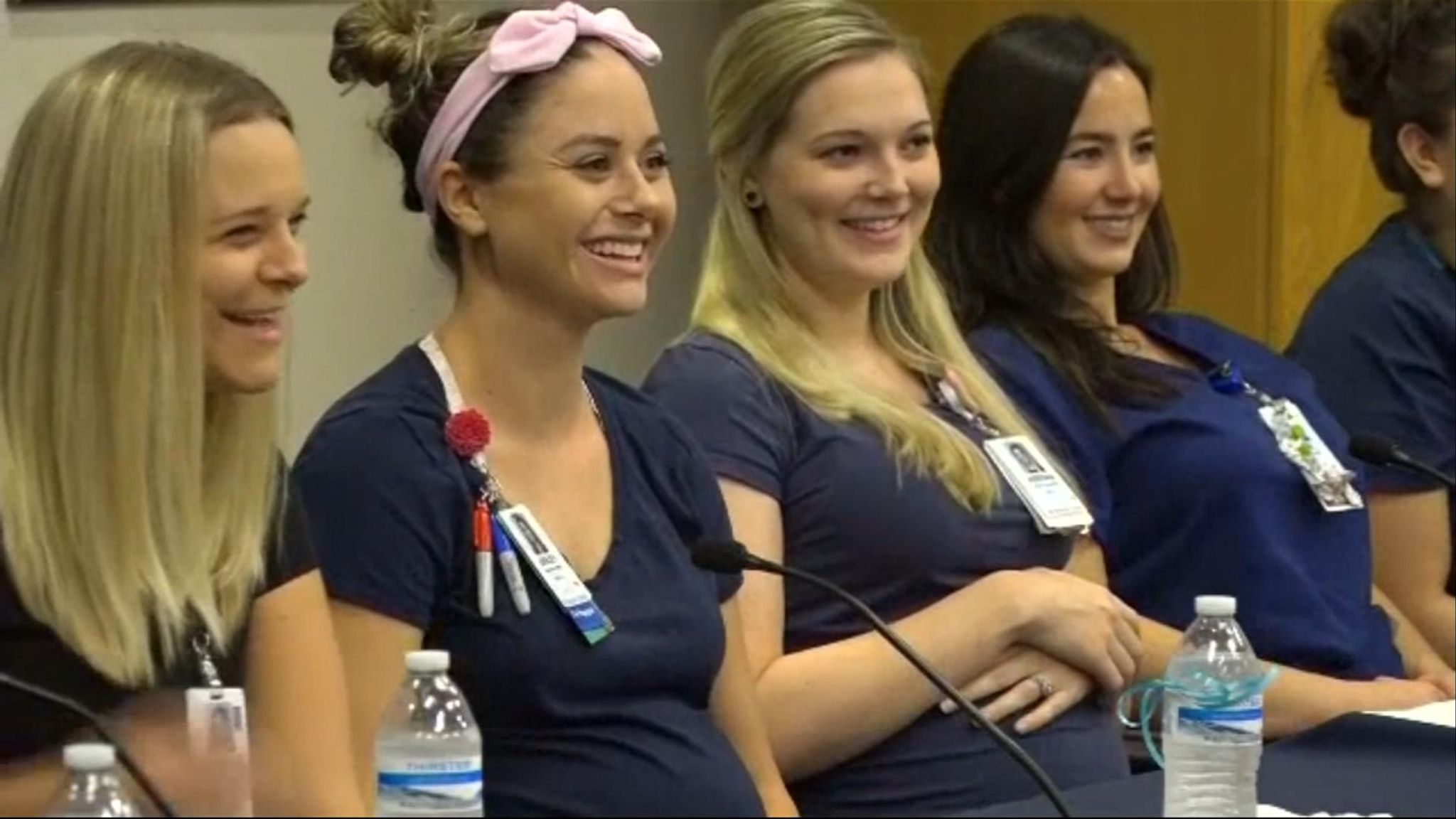 Baby Boom At Arizona Hospital 16 Nurses Pregnant Us News Sky News