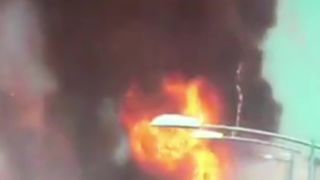 One dead after tanker explodes in road crash One dead after tanker explodes in road crash