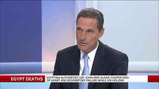 Thomas Cook chief speaks to Sky News about the death of tourists in Egypyt