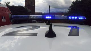 Police patrol Staffordshire.
