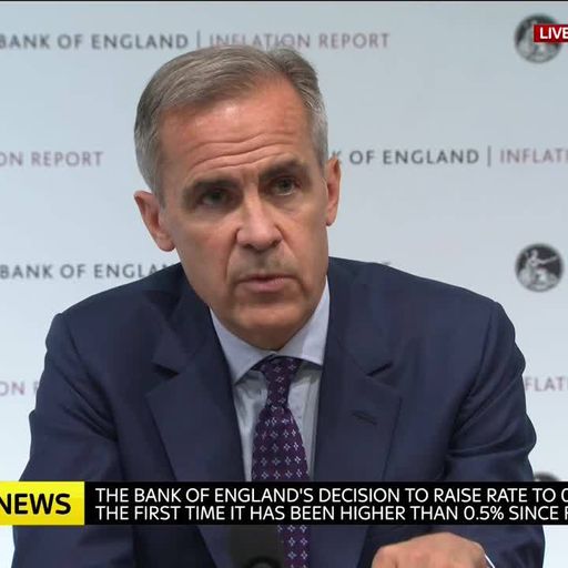 This is why interest rates have been raised by the Bank of England