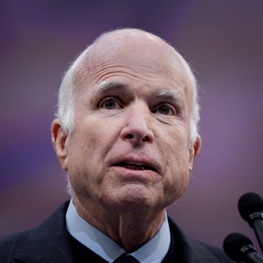 John McCain has died following brain cancer