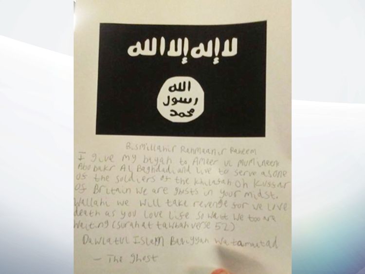 Lewis Ludlow pledged allegiance to Islamic State
