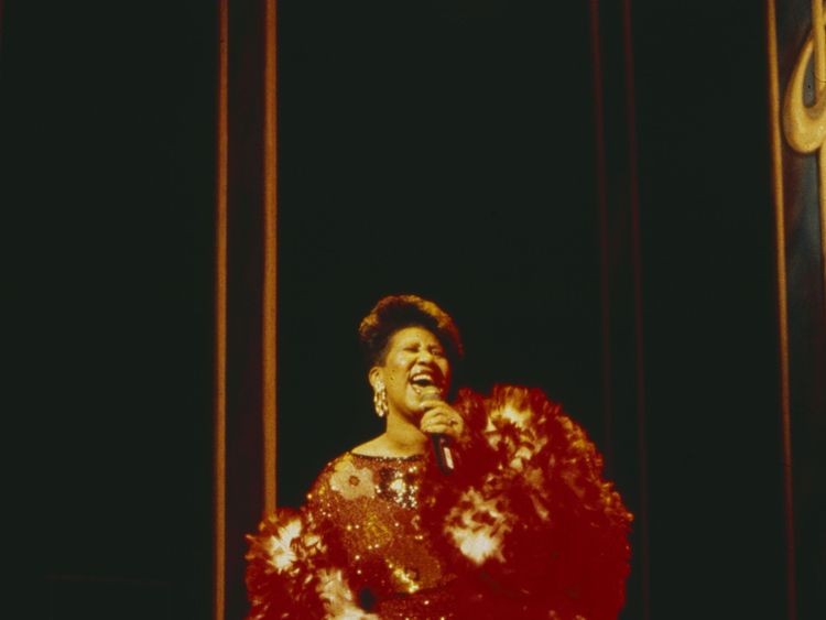Aretha Franklin in 1986