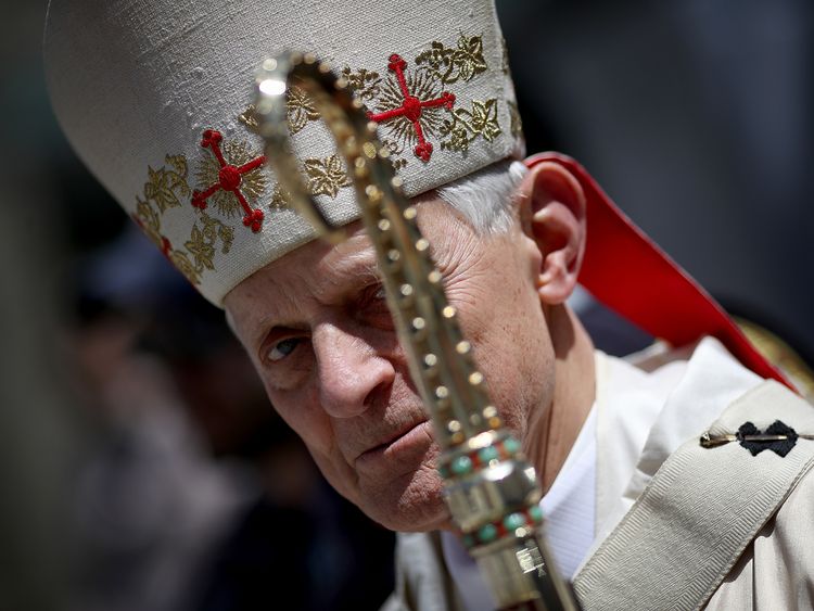 Cardinal Donald Wuerl is accused of covering up abuse while Bishop of Pittsburgh