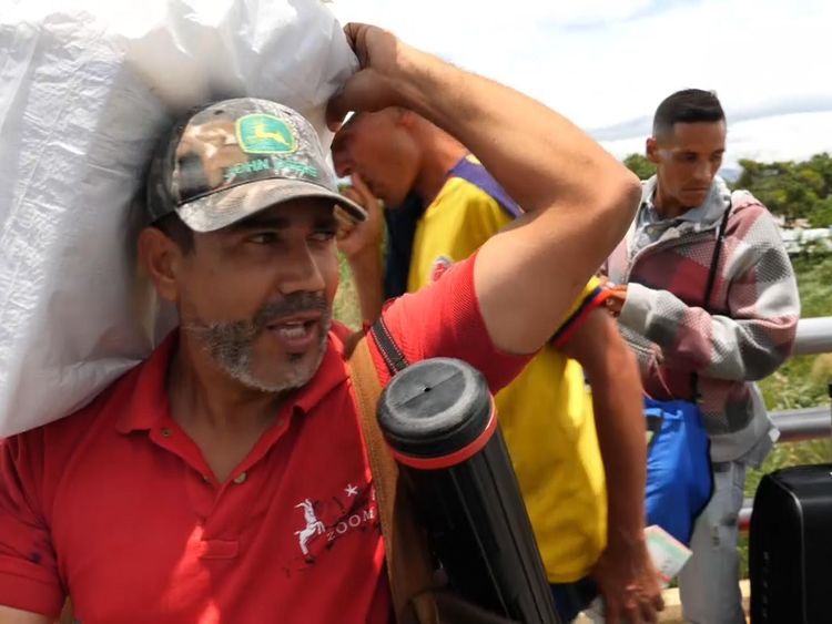 Some Venezuelans cross into Colombia to buy supplies