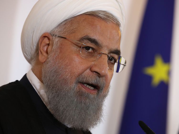 President Rouhani has dismissed calls for talks with the US 
