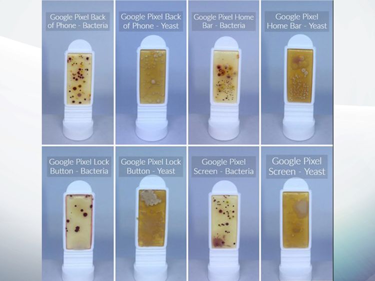 The researchers tested an Google Pixel, and iPhone 6, and a Samsung Galaxy 8