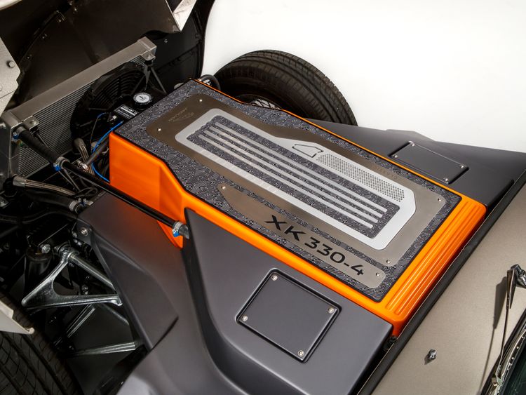 Beneath the bonnet: The concept version has a 40kWh battery. Pic: Jaguar