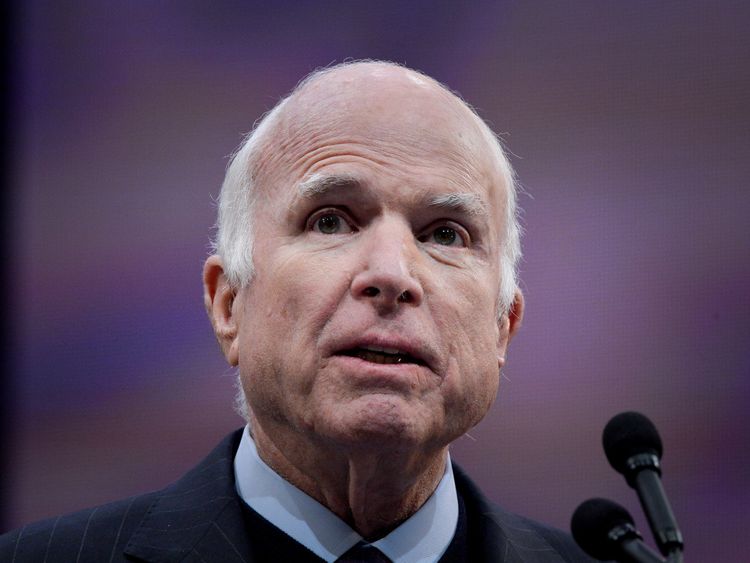 John McCain revealed he had brain cancer last year