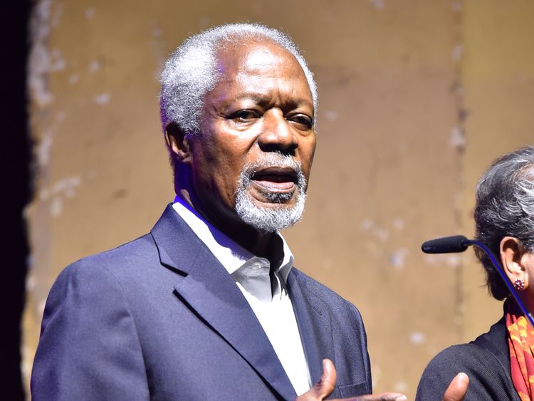 Kofi Annan has died