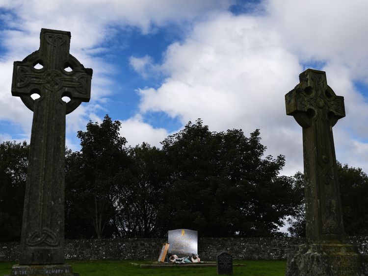 The bodies of hundreds of children were found in an unmarked mass grave at St Mary&#39;s Cemetery in 2003 