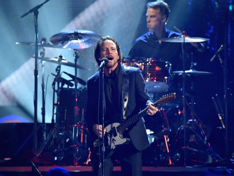 Pearl Jam said it wanted to encourage people to vote in the upcoming midterms