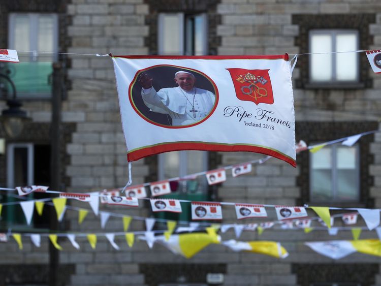 The Pope&#39;s visit is the first to Ireland since 1979