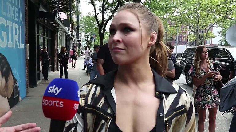 2:20
Ronda Rousey spoke exclusively to Sky Sports about her preparations for SummerSlam