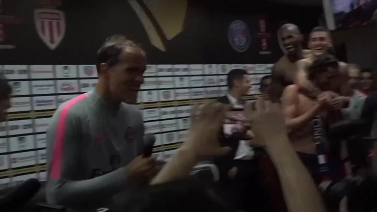 PSG's Tuchel sings Pharrell classic | Video | Watch TV ...