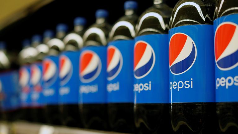 As well as Pepsi, PepsiCo&#39;s brands include Walkers, Doritos and Tropicana