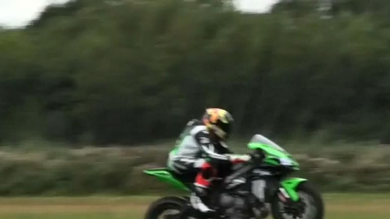 Wheelie performed at 200mph