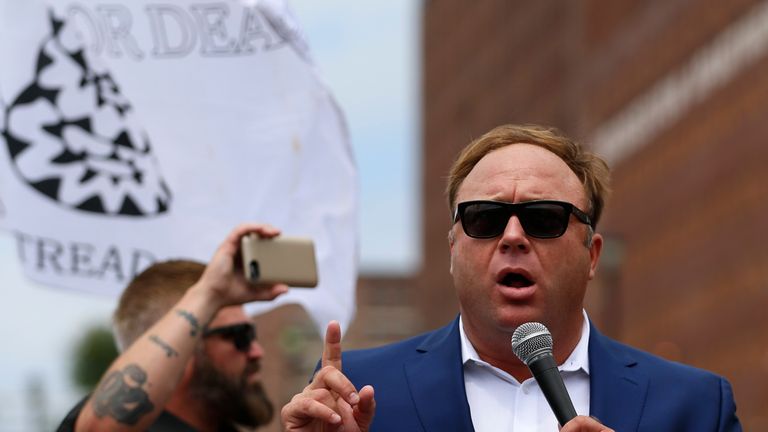 Media outlets have been responding to Alex Jones&#39;s content