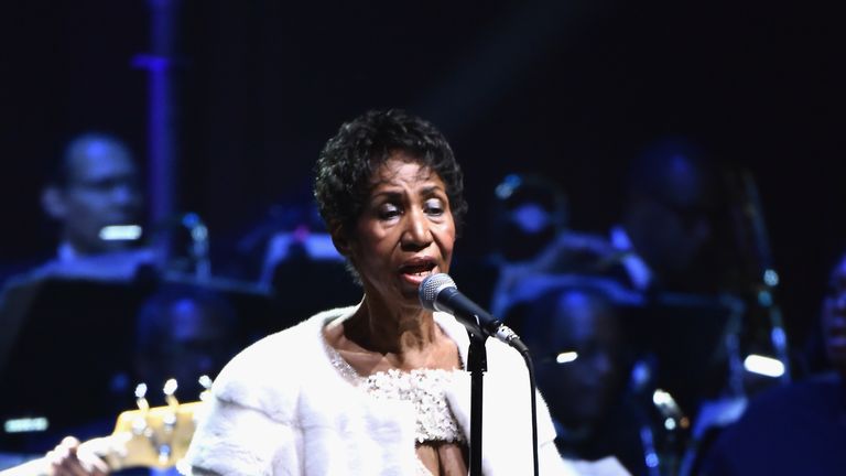 Aretha Franklin's bass player: She was a great person | Ents & Arts News |  Sky News