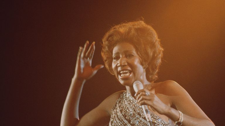 Franklin in her Lady Soul heyday in 1967