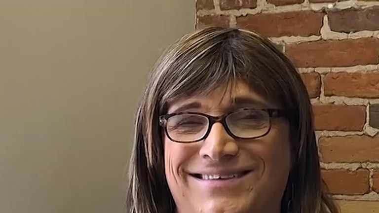 Christine Hallquist becomes the first openly transgender candidate to gain a major party&#39;s nomination for the post of governor