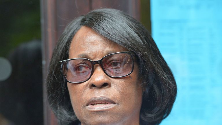 Sentina Bristol, the mother of Windrush man Dexter Bristol 