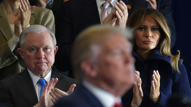 Donald Trump has had a difficult relationship with Jeff Sessions during his presidency