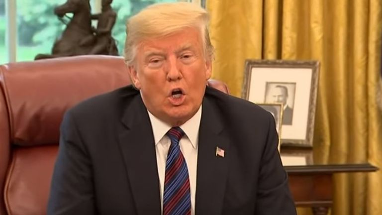 Donald Trump had an awkward start to his phone call with Mexican president Enrique Pena Nieto