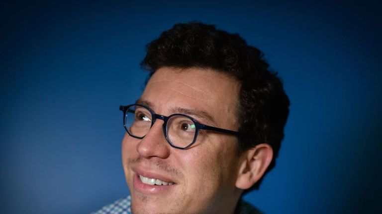 Duolingo CEO Luis von Ahn told Sky News his app saw a spike in UK sign ups