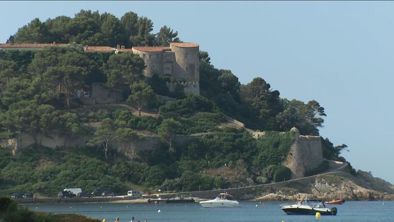 Fort de Bregancon, the French president&#39;s summer getaway
