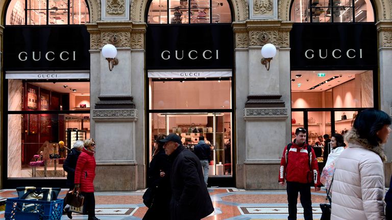 Gucci is among those owed money by House of Fraser