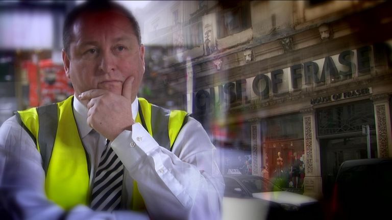 Mike Ashley has had a long-standing desire to move his retail empire upmarket