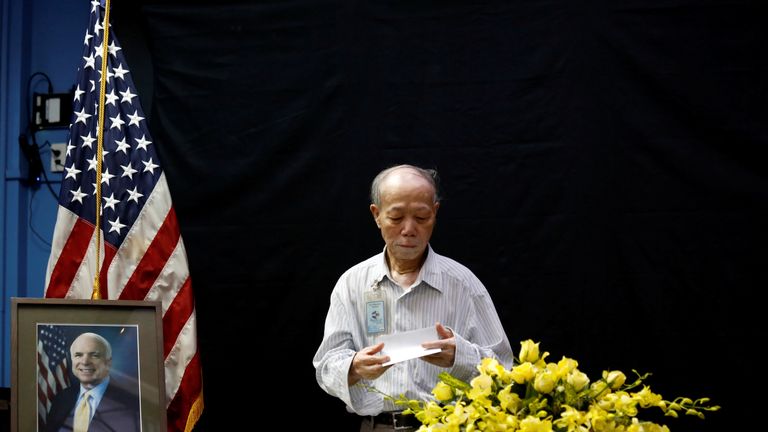 Tributes Paid In Vietnam To Ex-prisoner Of War John McCain | World News ...