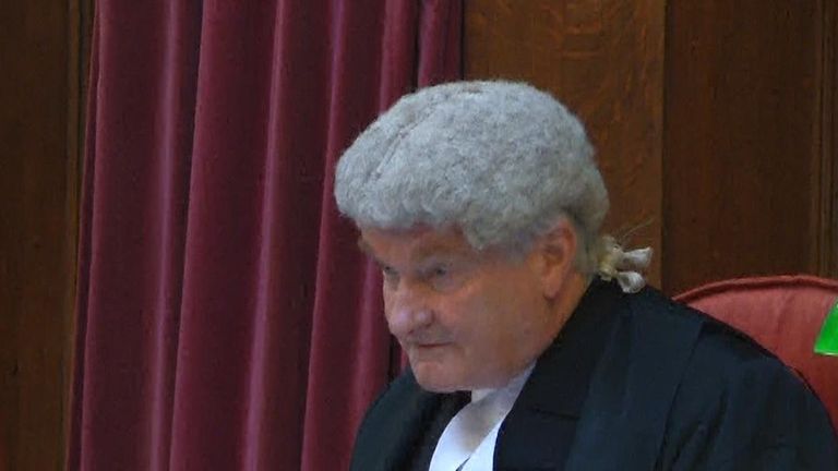 Lord Chief Justice Burnett passes judgment in Tommy Robinson case