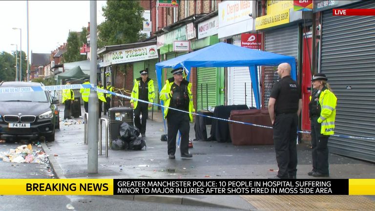 Manchester shooting: Girl, 12, among those injured in Moss Side 'murder ...